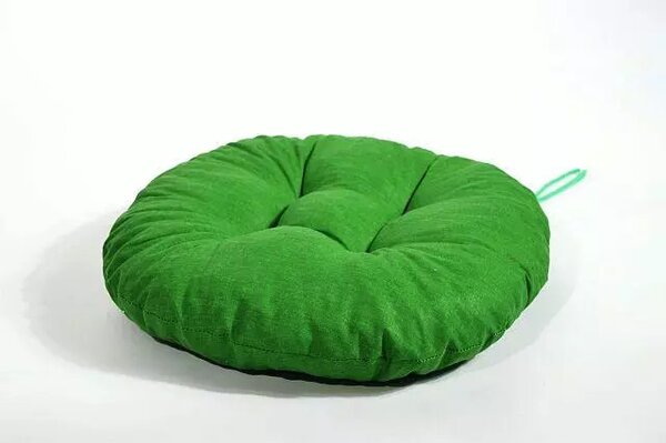 Podsedák na židli kulatý Ø 40cm - zelený