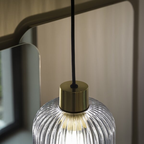 Ideal Lux Závěsné svítidlo MINT-1 SP1, ø 14 cm Barva: Šedá