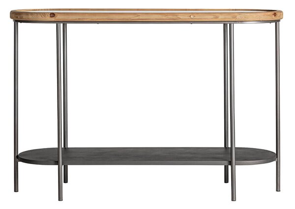 Konzolový stolek denso 120 x 40 cm šedý