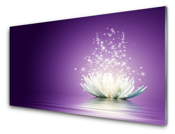 Akrylový obraz Květ Lotosu 100x50 cm