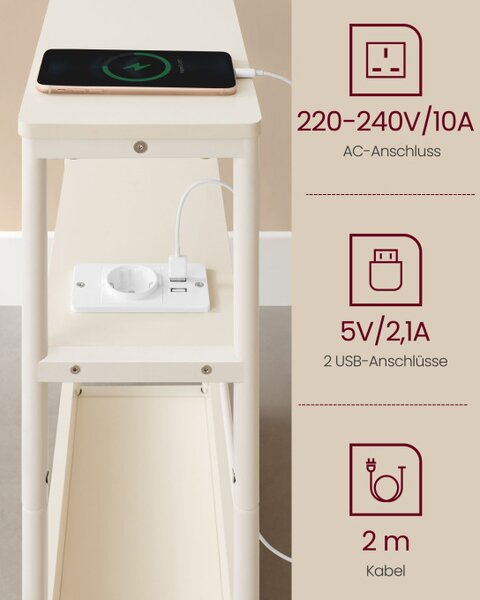 Příruční stolek LET335W02