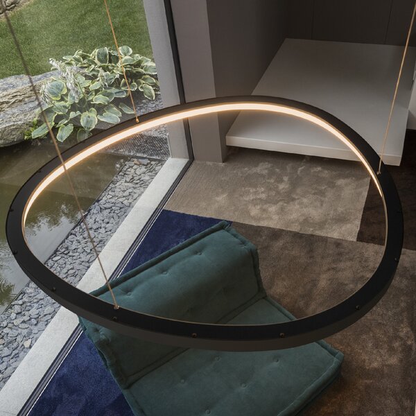 Ideal Lux Závěsné LED svítidlo GEMINI SP, 105 cm Barva: Bílá