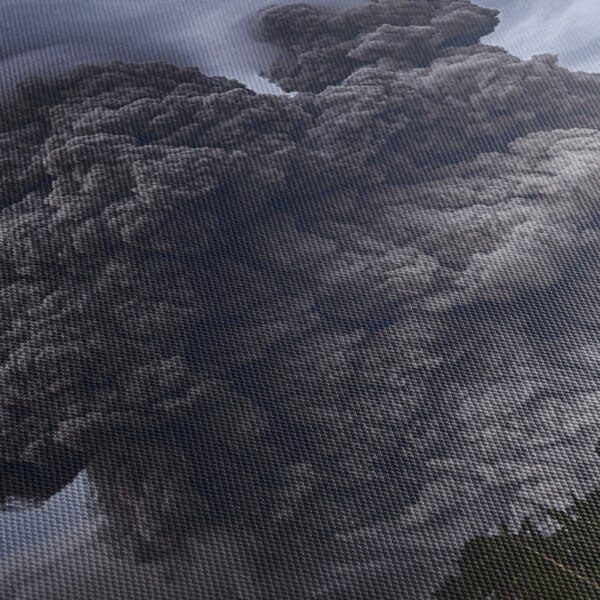 Obraz - Sopečná erupce (30x30 cm)