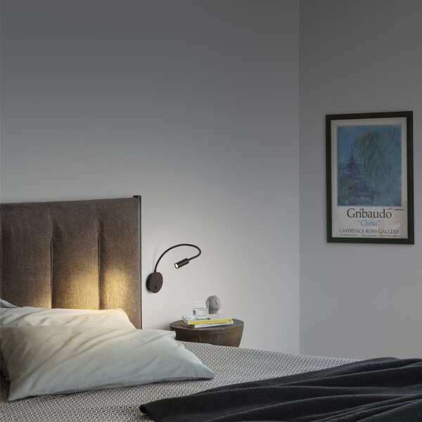 Ideal Lux Nástěnné LED svítidlo Focus-1 ap, Ø 10 cm Barva: Bílá