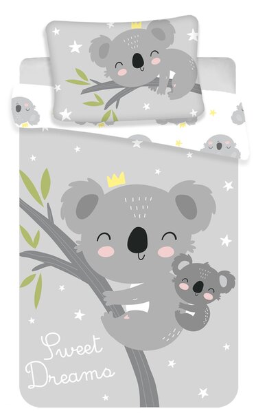 Disney povlečení do postýlky Koala "Sweet dreams" baby 100x135, 40x60 cm