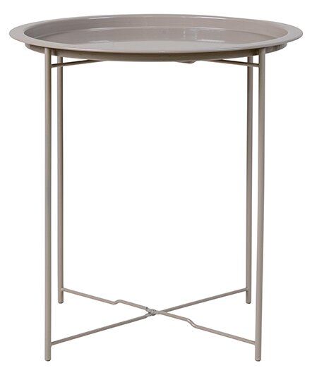 Bastia příruční stolek šedý