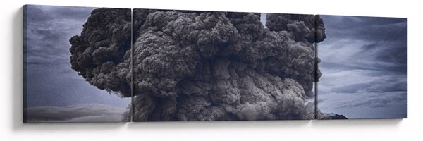 Obraz - Sopečná erupce (170x50 cm)