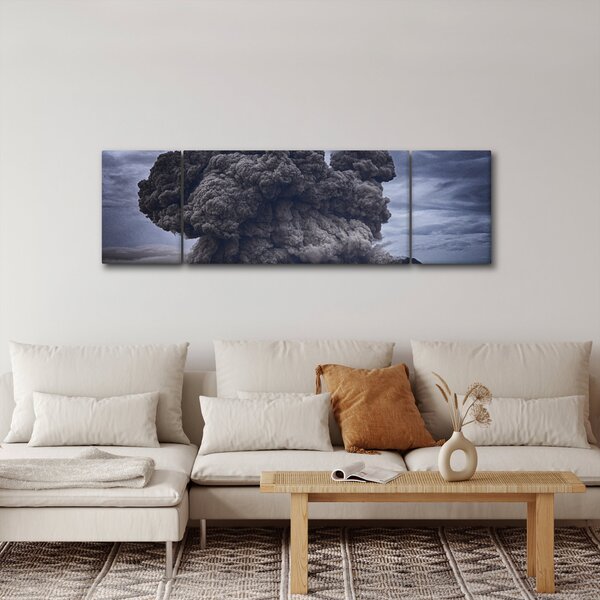 Obraz - Sopečná erupce (170x50 cm)