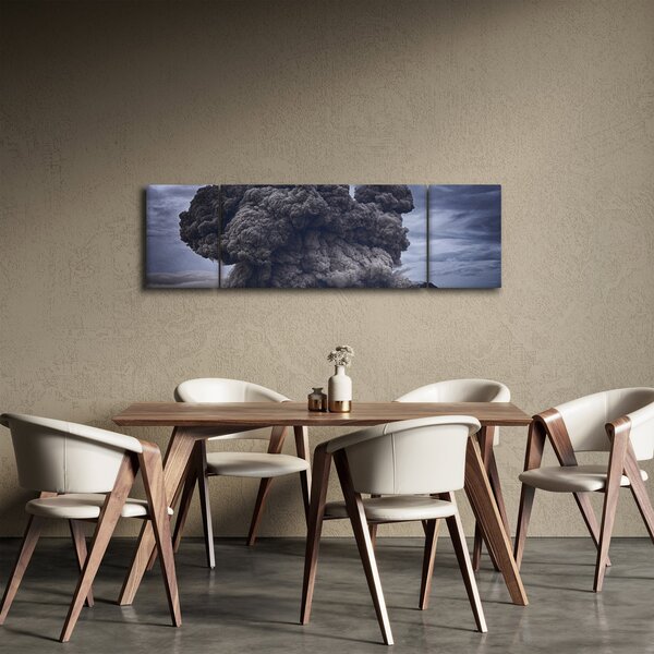 Obraz - Sopečná erupce (170x50 cm)
