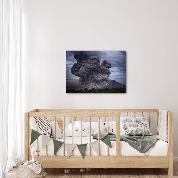 Obraz - Sopečná erupce (70x50 cm)