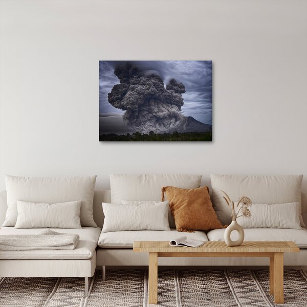 Obraz - Sopečná erupce (70x50 cm)
