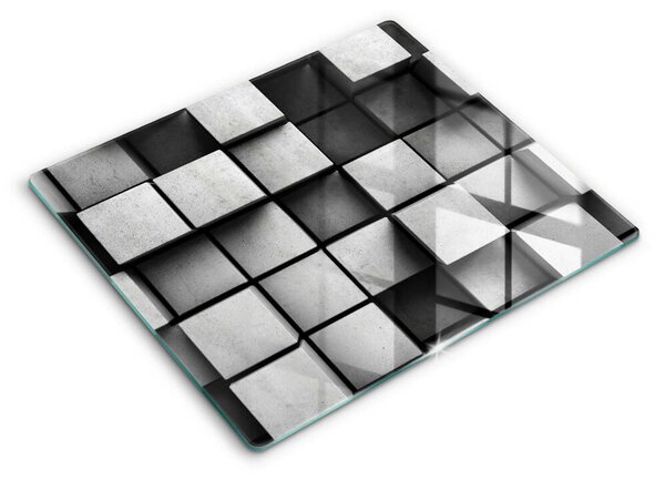 Sklo za varnou desku 3d geometrie pozadí