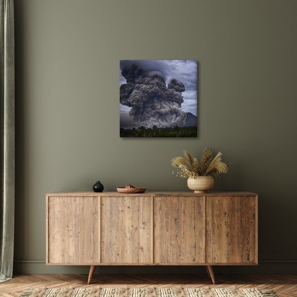 Obraz - Sopečná erupce (30x30 cm)