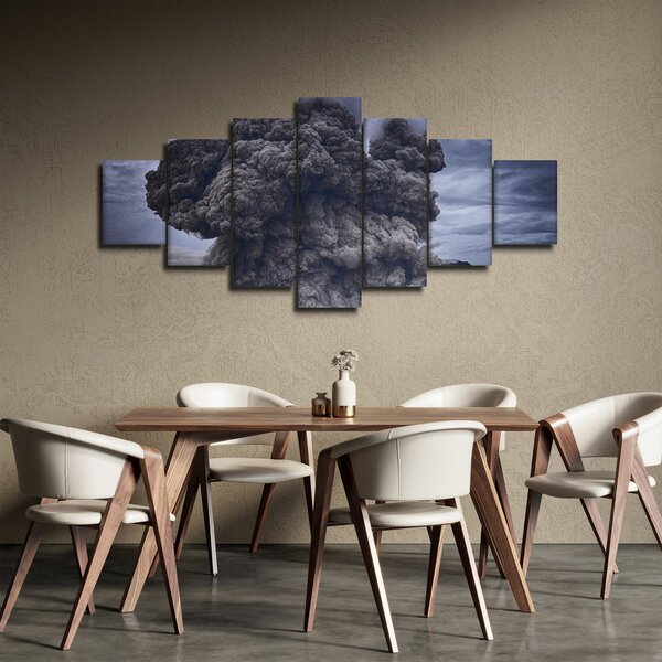 Obraz - Sopečná erupce (210x100 cm)