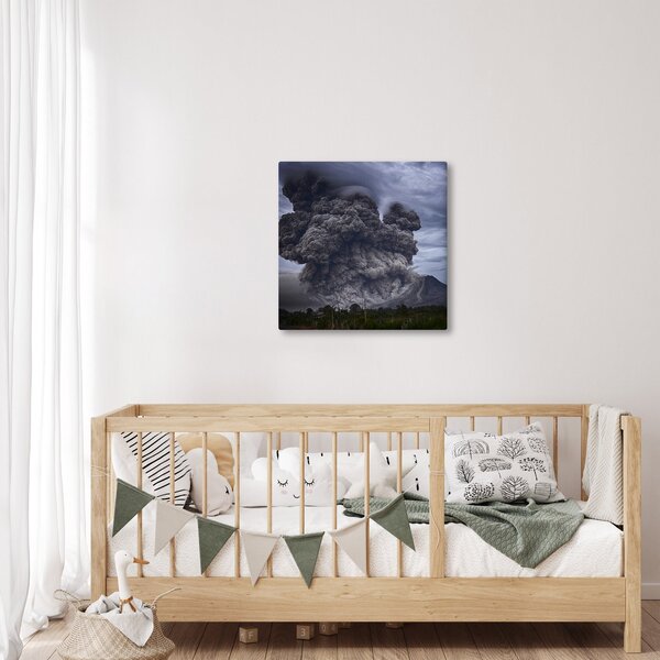 Obraz - Sopečná erupce (30x30 cm)