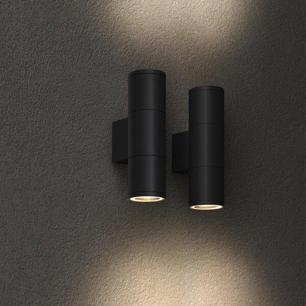 Ideal Lux Venkovní svítidlo Gun AP2 small, IP44 Barva: Hliník