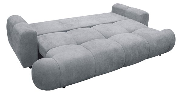 ROZKLÁDACÍ POHOVKA, plast, textil, kompozitní dřevo, šedá Livetastic - Rozkládací pohovky, Online Only