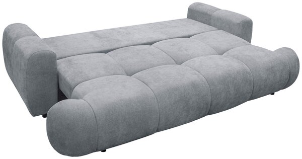 ROZKLÁDACÍ POHOVKA, plast, textil, kompozitní dřevo, šedá Livetastic - Rozkládací pohovky, Online Only
