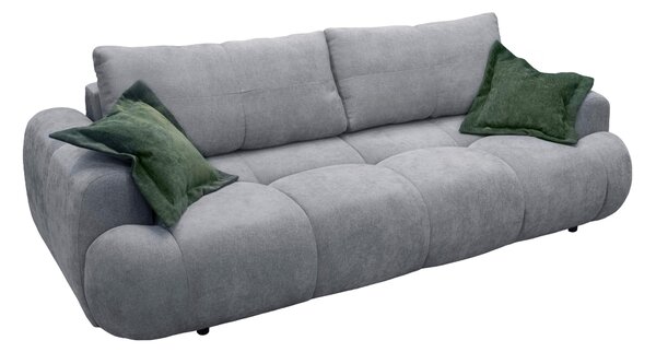 ROZKLÁDACÍ POHOVKA, plast, textil, kompozitní dřevo, šedá Livetastic - Rozkládací pohovky, Online Only