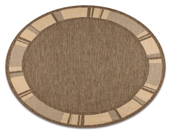 Koberec SIZAL FLOORLUX 20195 coffee / mais kruh