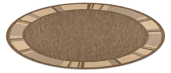 Koberec SIZAL FLOORLUX 20195 coffee / mais kruh