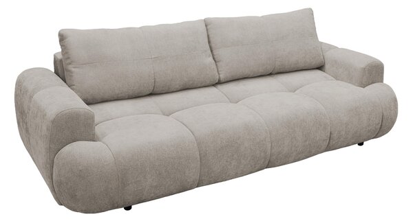 ROZKLÁDACÍ POHOVKA, plast, textil, kompozitní dřevo, béžová Livetastic - Rozkládací pohovky, Online Only