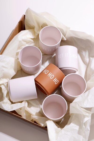 Porcelánový hrneček Brown HO HO HO 300 ml