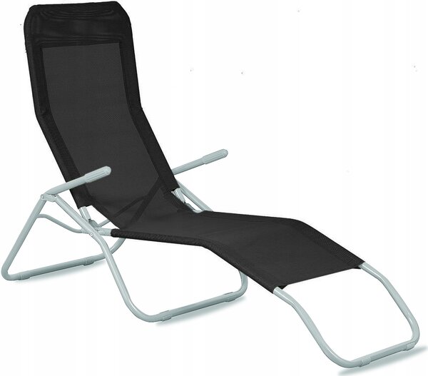 Lehátko Aga Siesta MC372171S černé
