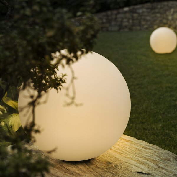 Ideal Lux Venkovní stojací lampa SOLE ⌀20cm, IP44
