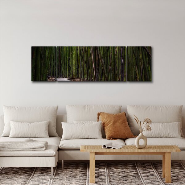 Obraz - Mezi bambusy (170x50 cm)