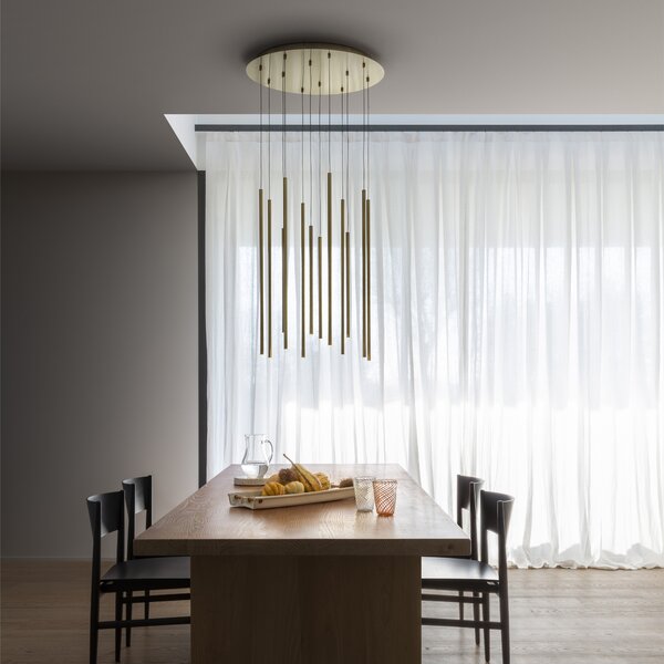 Ideal Lux Závěsné svítidlo FILO SP12 OTTONE