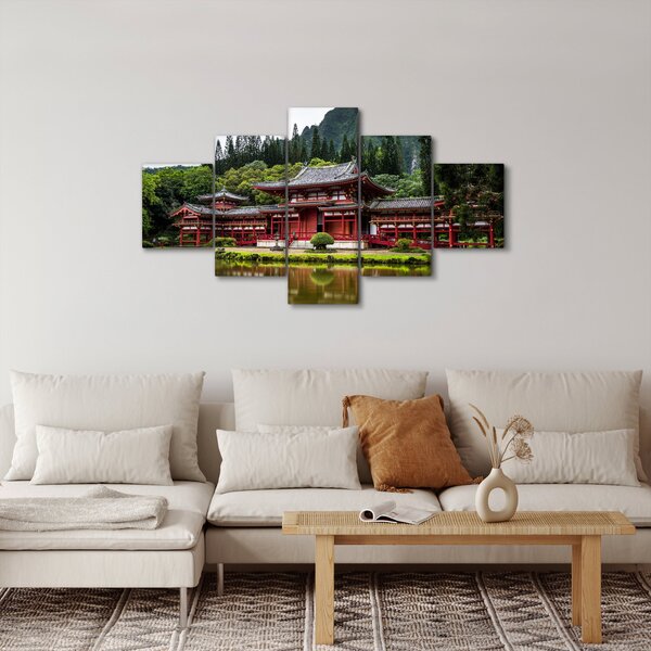 Obraz - Budhistický klášter (125x70 cm)