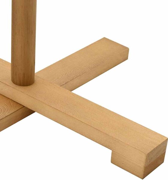 VidaXL Dřevěný vánoční strom Bambus [42018049] Barva: Přírodní (bez povrchové úpravy), Velikost: 125 cm
