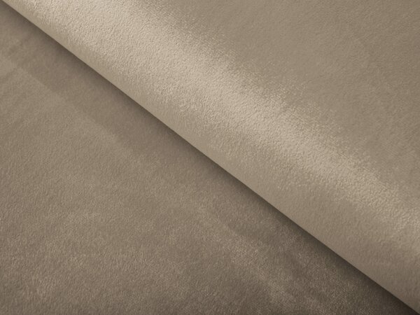 Biante Sametový čtvercový ubrus Velvet Premium SVP-030 Šedobéžový 90x90 cm