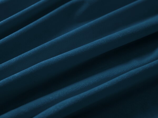 Biante Sametový kulatý ubrus Velvet Premium SVP-028 Petrolejově modrý Ø 50 cm