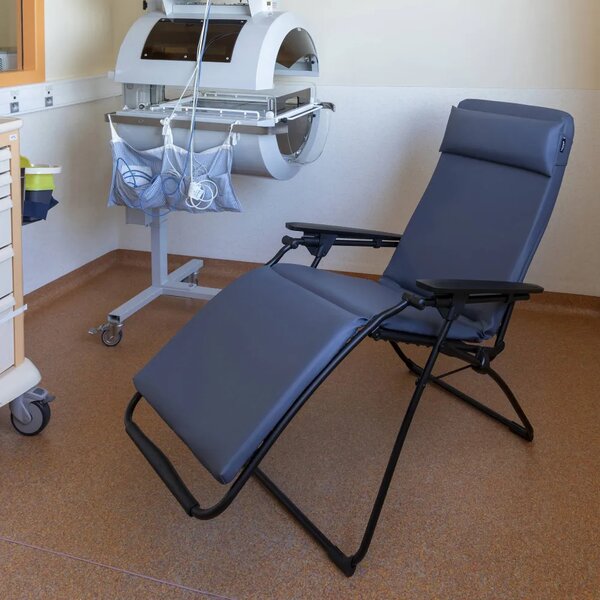 Profi zdravotní relaxační křeslo VITAL šedá Charbon