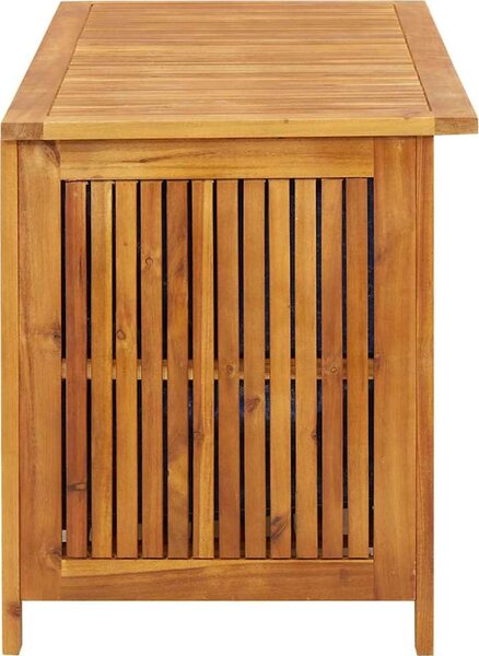 VidaXL Zahradní úložný box masivní akáciové dřevo [316678] Velikost: 150 x 80 x 75 cm