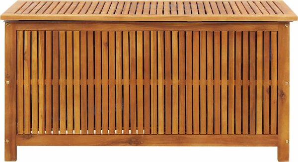 VidaXL Zahradní úložný box masivní akáciové dřevo [316678] Velikost: 150 x 80 x 75 cm