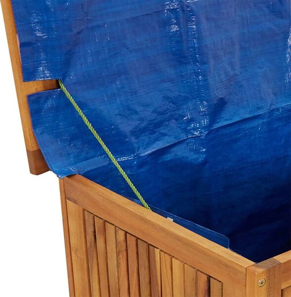 VidaXL Zahradní úložný box masivní akáciové dřevo [316678] Velikost: 150 x 80 x 75 cm