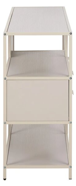 Actona Knihovna Seaford III 114 cm šedá