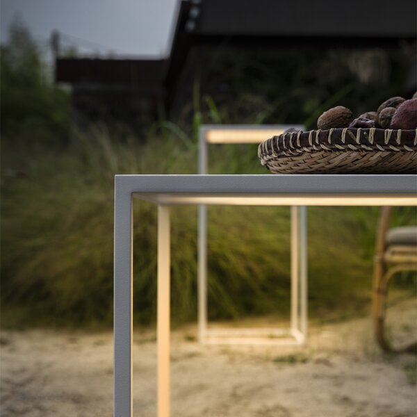 Ideal Lux Venkovní LED lampa IPOTESI PT 50 cm Barva: Černá