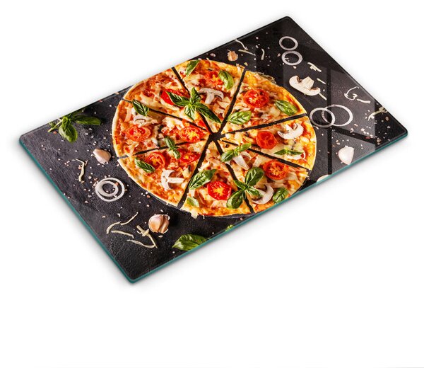 Deska za sporák Pizza s houbami