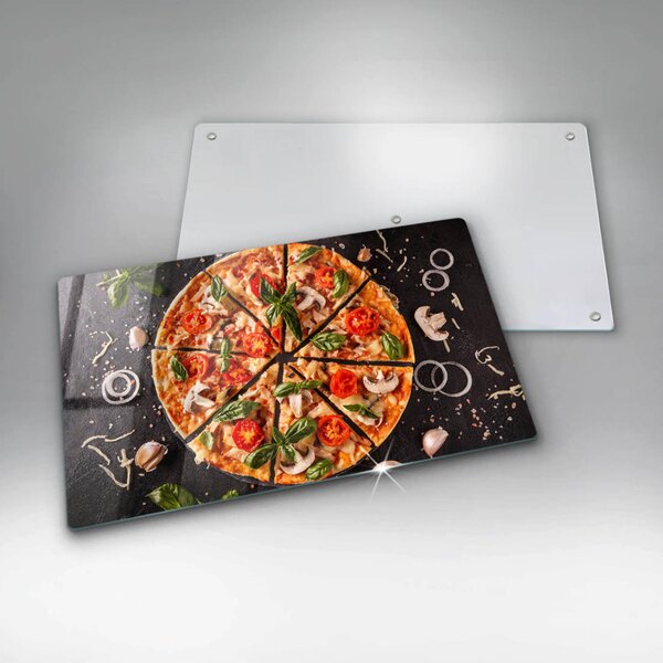 Deska za sporák Pizza s houbami