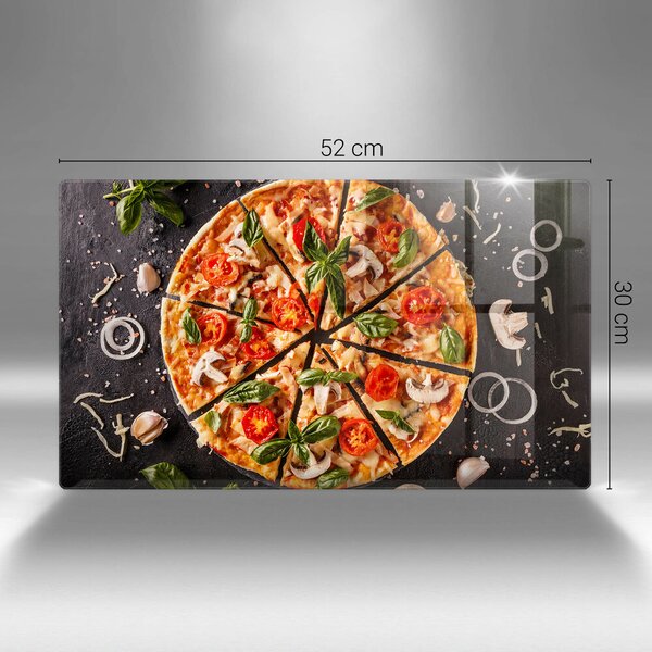 Deska za sporák Pizza s houbami