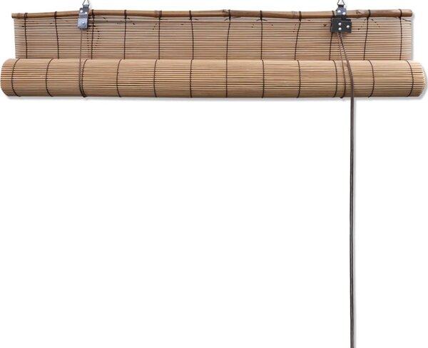 VidaXL Roleta Bambus [245814] Barva: Hnědá, Velikost: 150 x 160 cm