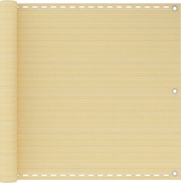 VidaXL Balkónová zástěna HDPE [310842] Barva: Antracitová a bílá, Velikost: 90 x 400 cm