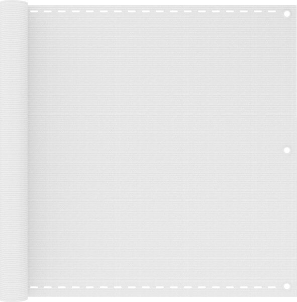 VidaXL Balkónová zástěna HDPE [310842] Barva: Antracitová a bílá, Velikost: 90 x 400 cm