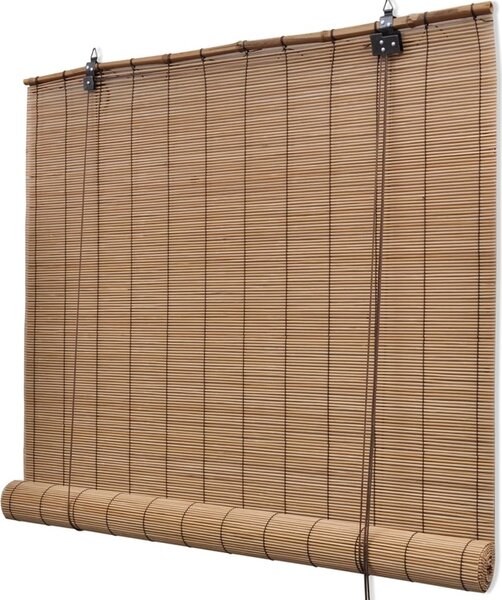 VidaXL Roleta Bambus [245814] Barva: Hnědá, Velikost: 150 x 160 cm