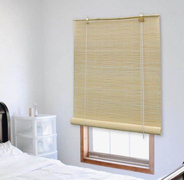 VidaXL Roleta Bambus [245814] Barva: Hnědá, Velikost: 150 x 160 cm