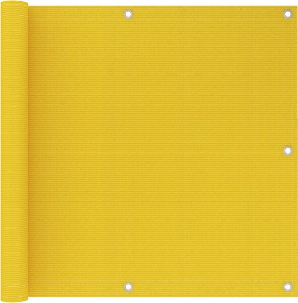VidaXL Balkónová zástěna HDPE [310842] Barva: Antracitová a bílá, Velikost: 90 x 400 cm